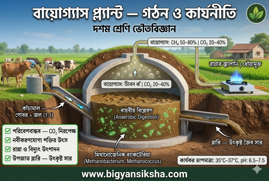 Biogas Plant and its working principle