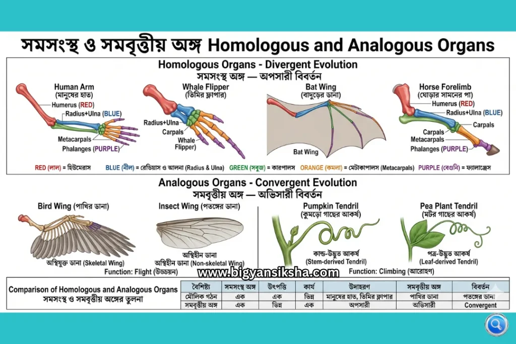 Homologous-and-Analogous-Organs