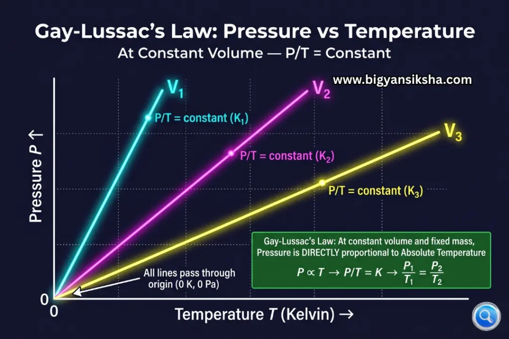 Gay-Lussac's Law_ Pressure vs Temperature