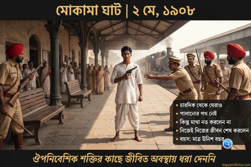 মোকামা ঘাট _ ২ মে, ১৯০৮