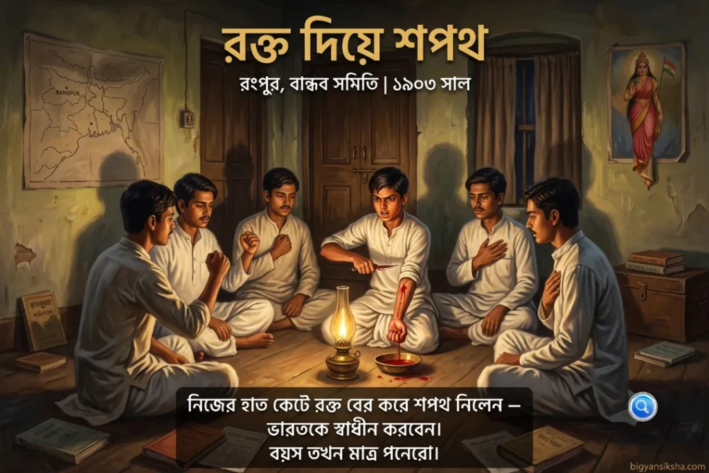 রংপুর, বান্ধব সমিতি _ ১৯০৩ সাল