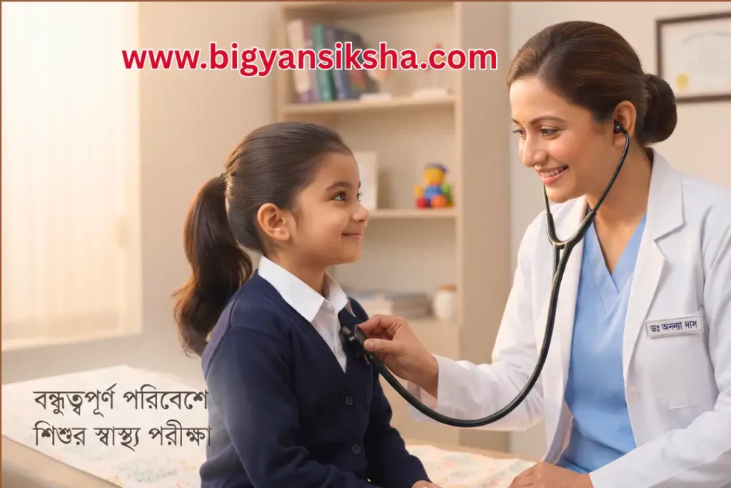 স্টেথোস্কোপ দিয়ে পরীক্ষা