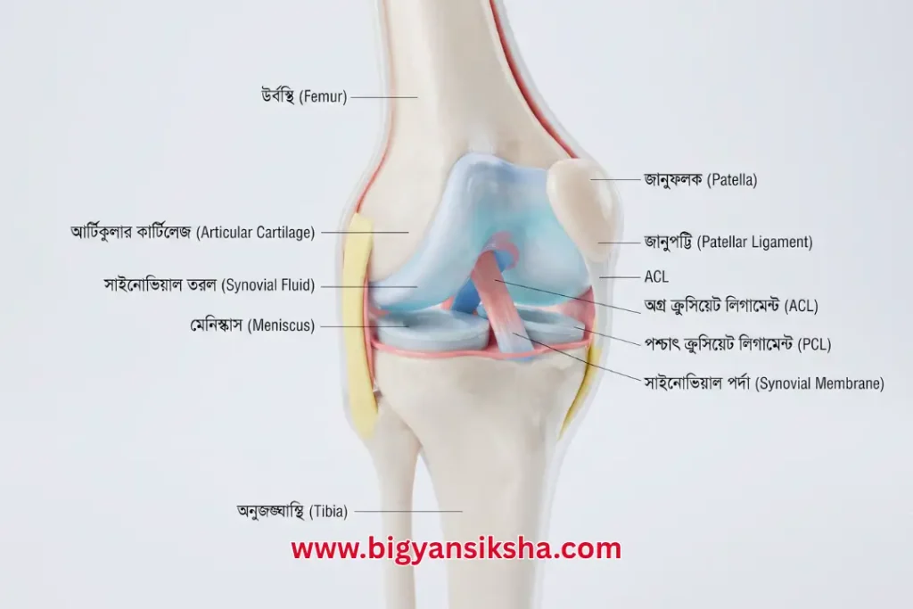 হাড়ের সংযোগ ও অস্থিসন্ধি