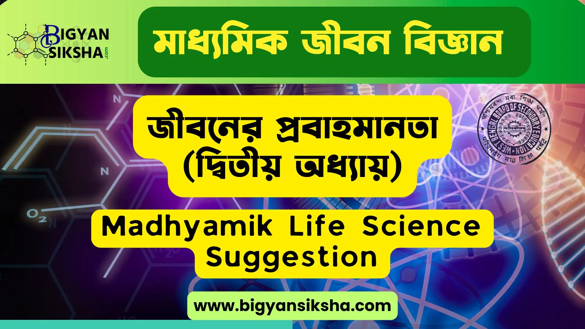 Madhyamik Life Science 2nd Chapter