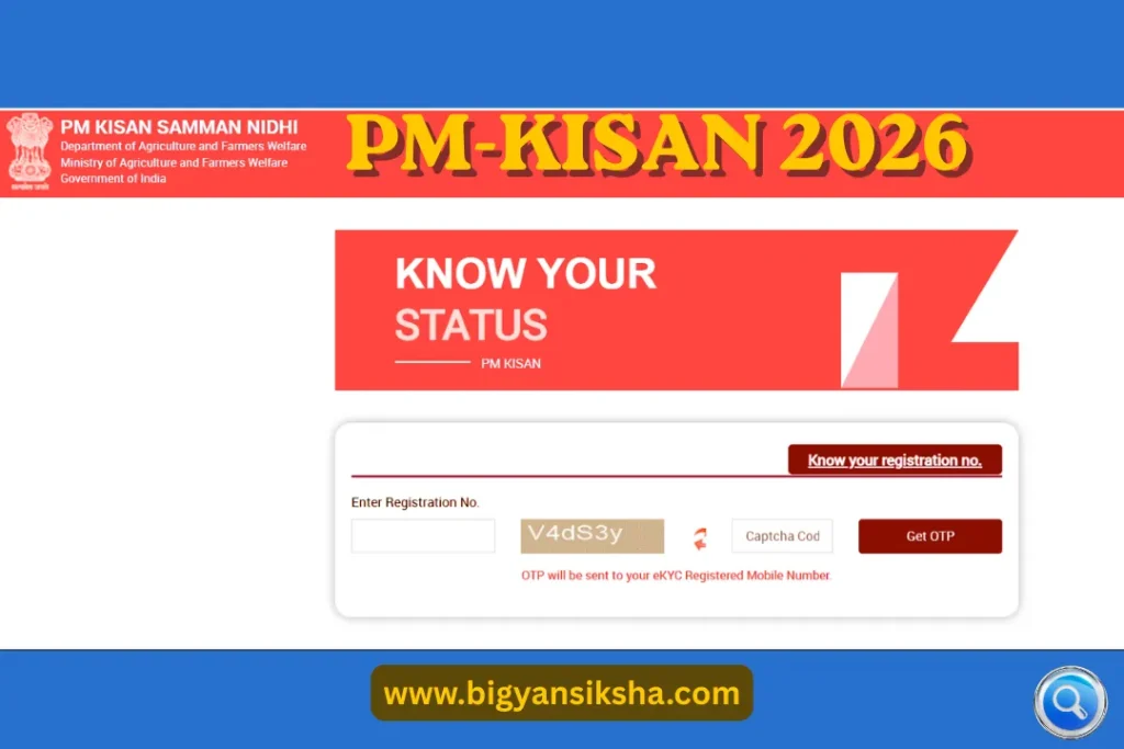 PM Kisan Samman Nidhi Status