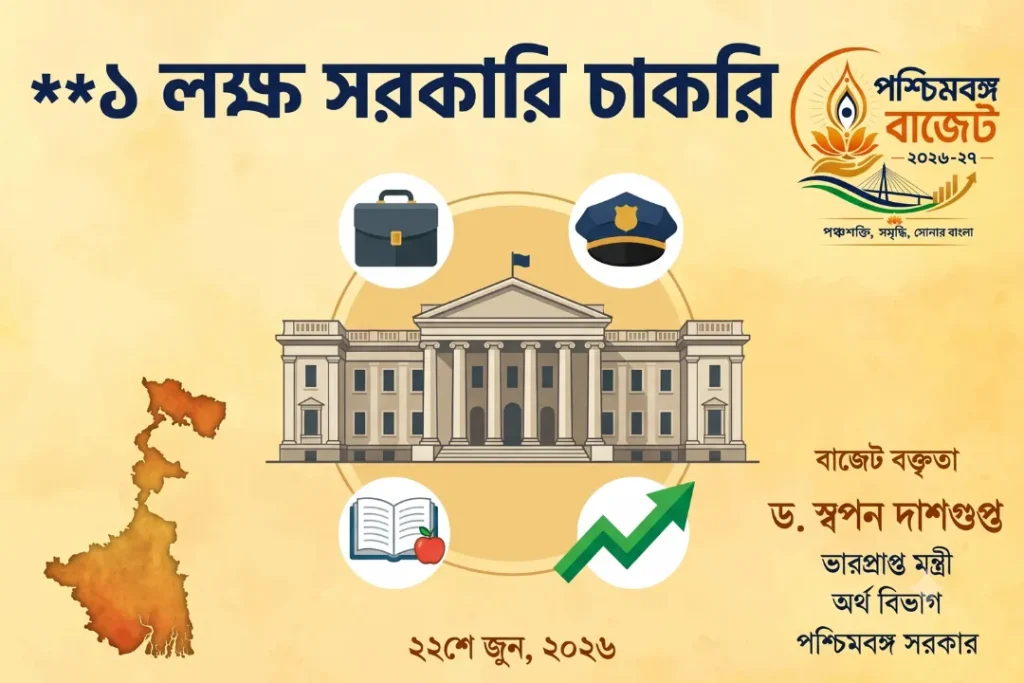 WB Budget 2026 Sarkari Chakri