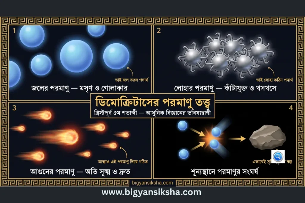 ডিমোক্রিটাসের পরমাণু তত্ত্ব