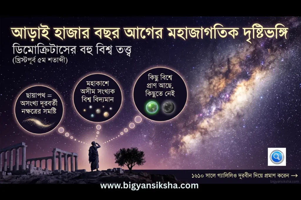 ডিমোক্রিটাসের বহু বিশ্ব তত্ত্ব
