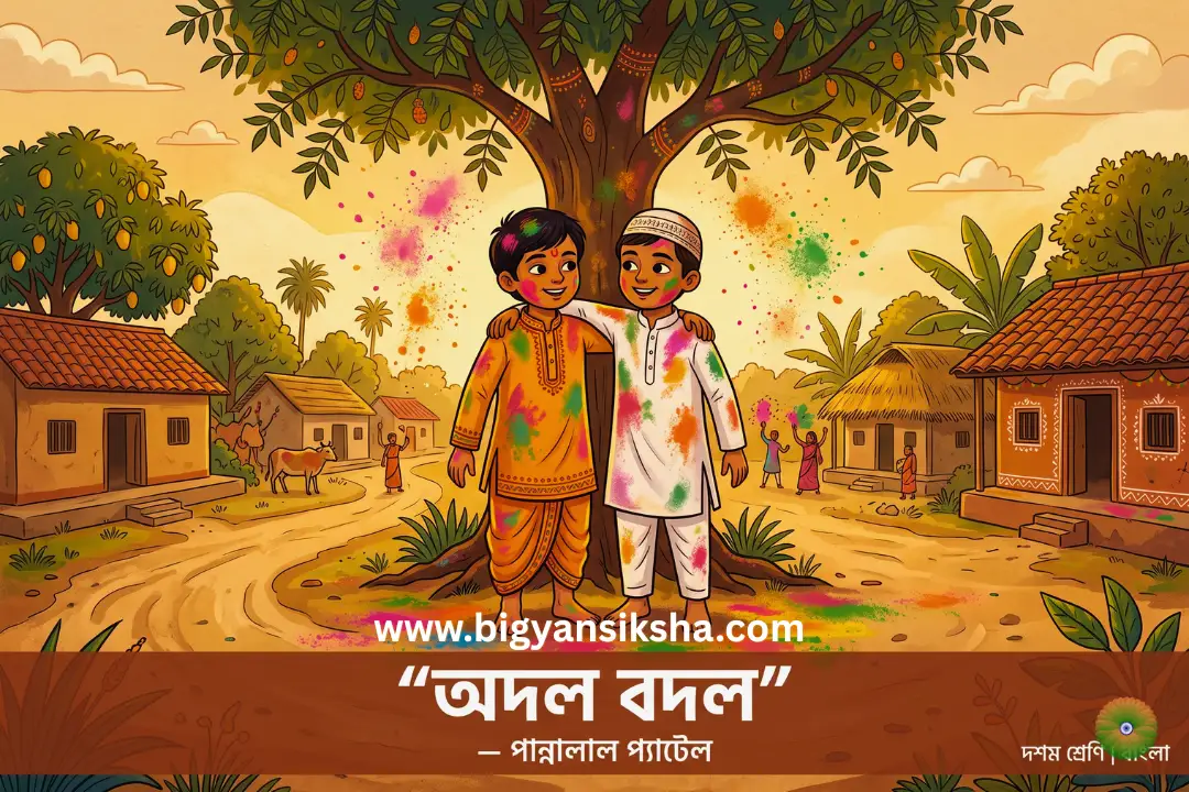 অদল বদল গল্পের প্রশ্নোত্তর