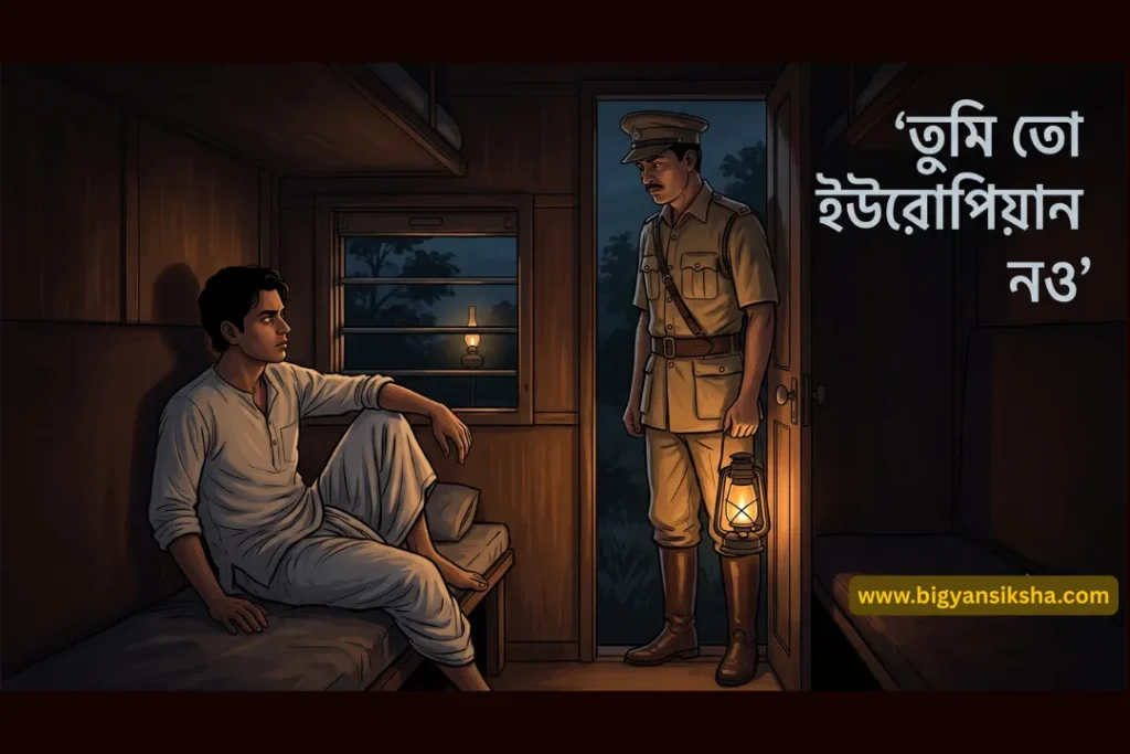 তুমি তো ইউরোপিয়ান নও রেলগাড়ি পথের দাবী