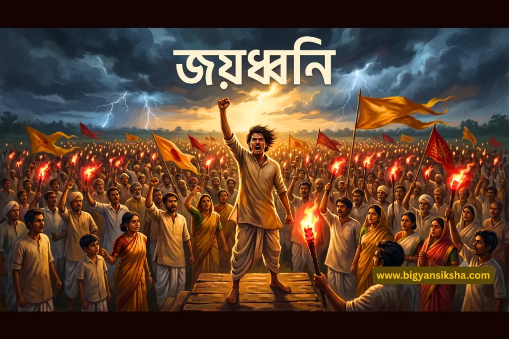 তোরা সব জয়ধ্বনি কর প্রলয়োল্লাস