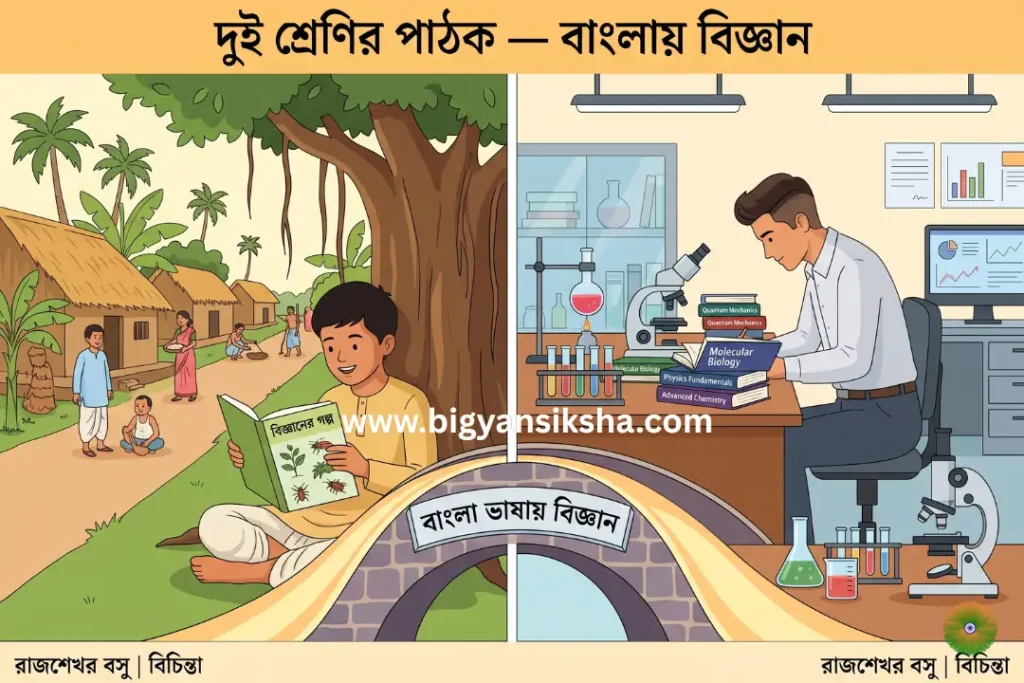 দুই শ্রেণির পাঠক — বাংলায় বিজ্ঞান