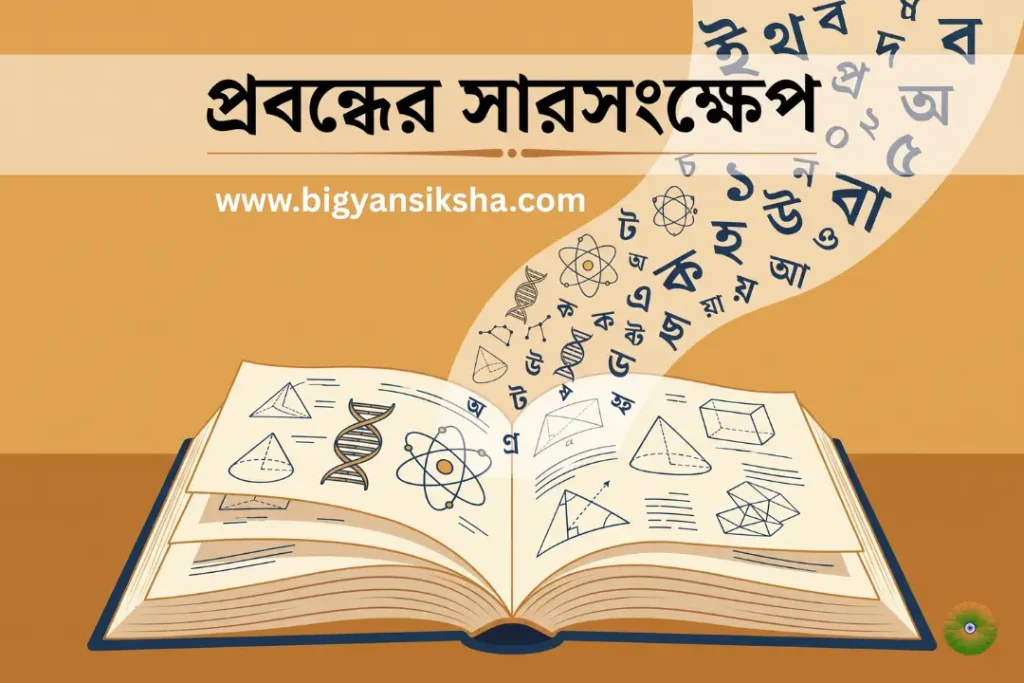 প্রবন্ধের সারসংক্ষেপ