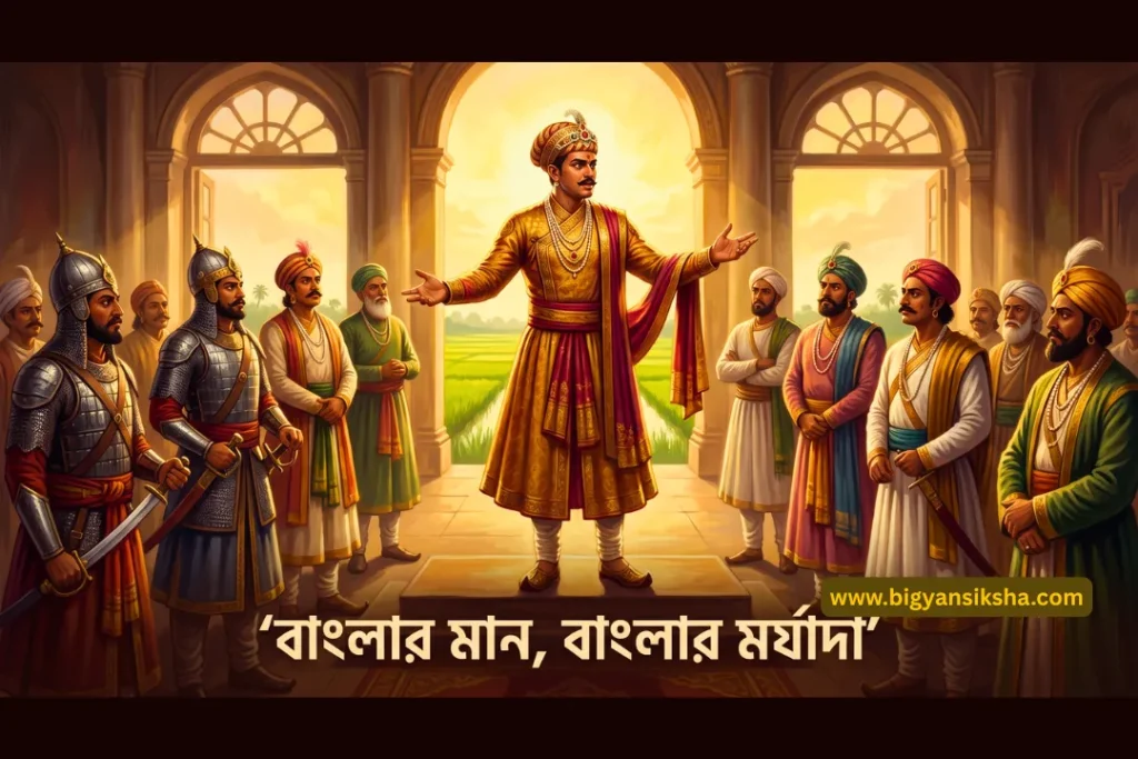 বাংলার মান মর্যাদা সিরাজদৌলা ভাষণ