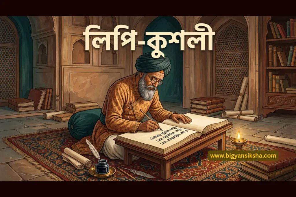 লিপিকরের জগৎ — ক্যালিগ্রাফিস্টের কাজ