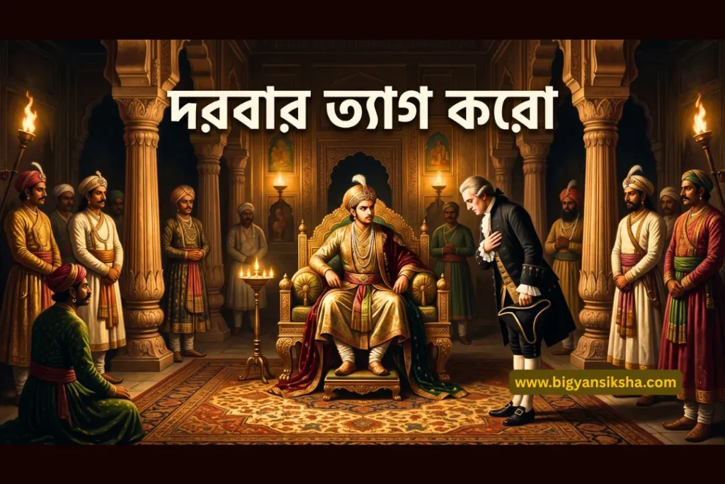 সিরাজদৌলা দরবার ওয়াটস নাটক