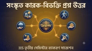সংস্কৃত কারক, কারক-বিভক্তি, কর্তৃ কর্ম করণ কারক