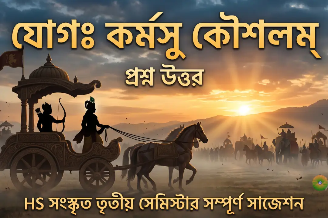HS সংস্কৃত তৃতীয় সেমিস্টার সাজেশন ২০২৬