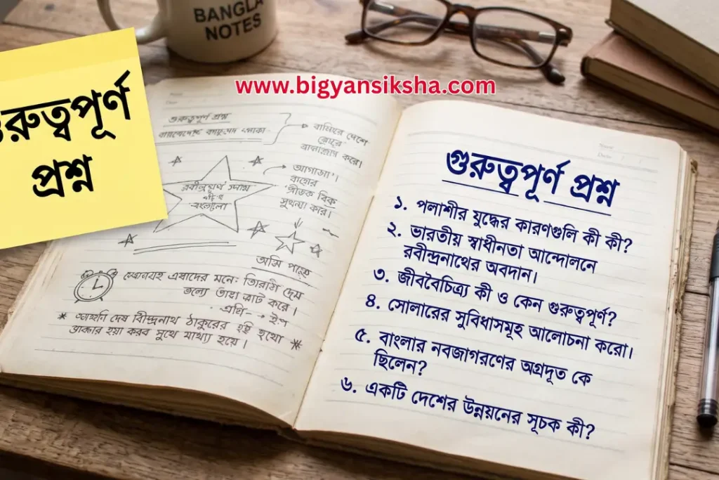 WBCHSE বাংলা সাজেশন