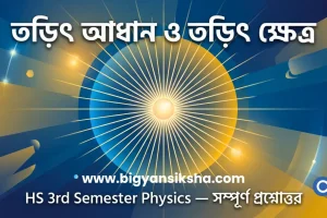 তড়িৎ আধান ও তড়িৎ ক্ষেত্র - HS 3rd Semester Physics