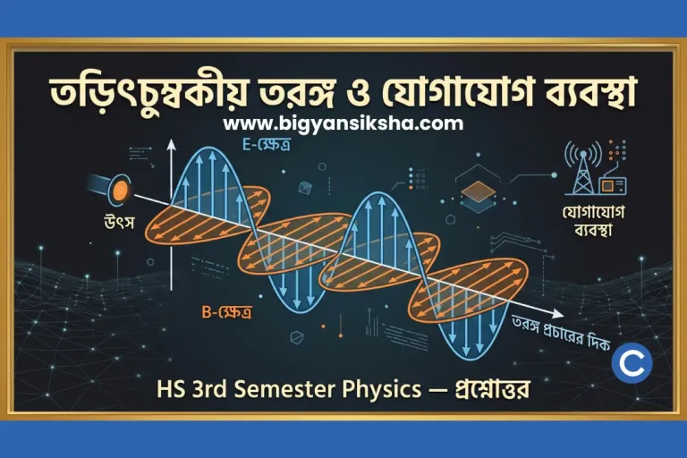 তড়িৎচুম্বকীয় তরঙ্গ, যোগাযোগ ব্যবস্থা, HS 3rd Semester Physics