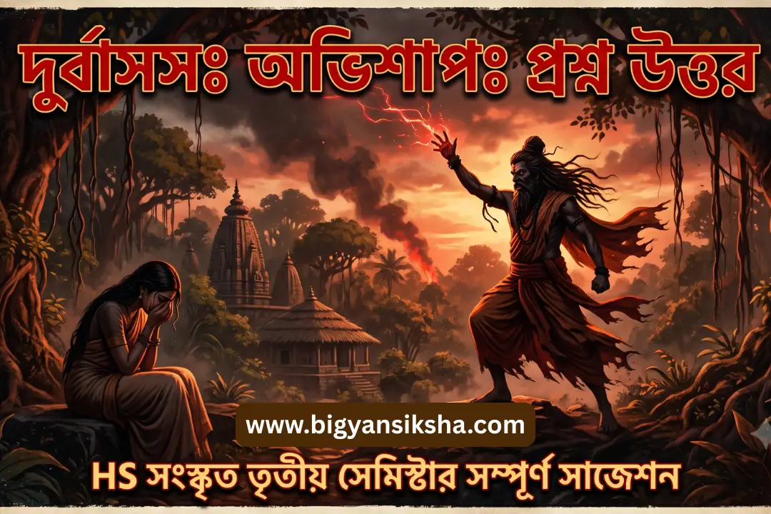 দুর্বাসসঃ অভিশাপঃ প্রশ্ন উত্তর