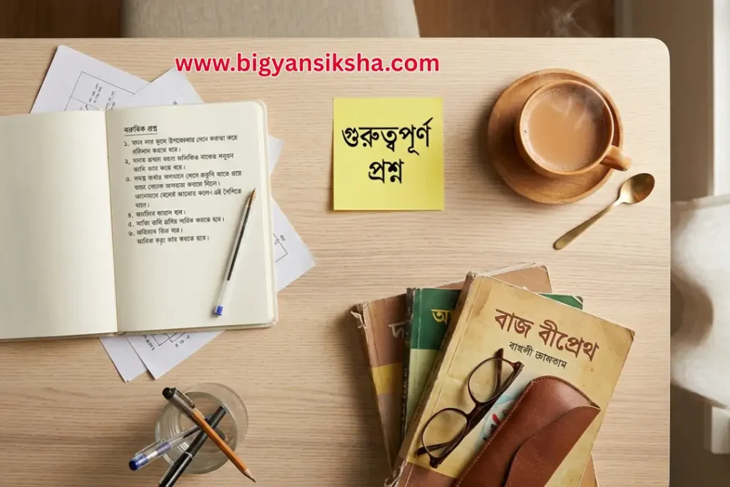 দ্বাদশ শ্রেণি বাংলা তৃতীয় সেমিস্টার বাংলা