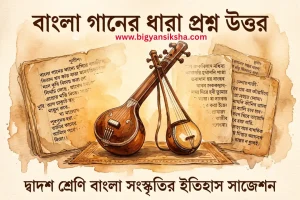 বাংলা গানের ধারা প্রশ্ন উত্তর (সম্পূর্ণ) _ দ্বাদশ শ্রেণি বাংলা সংস্কৃতির ইতিহাস সাজেশন