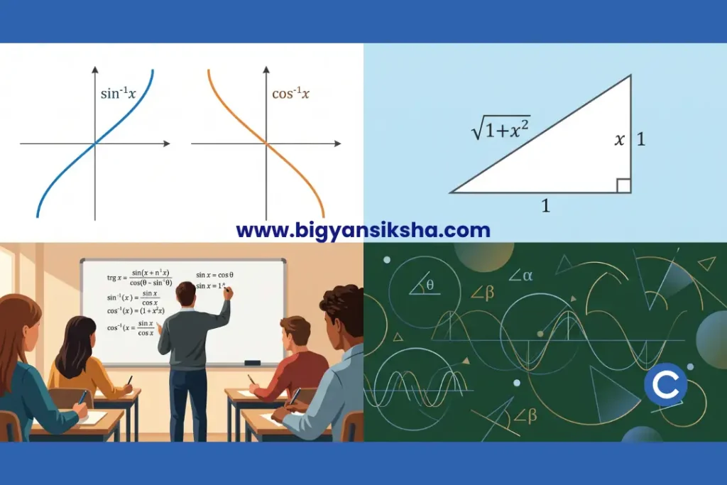 বিপরীত ত্রিকোণমিতিক অপেক্ষক MCQ প্রশ্নোত্তর