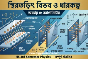 স্থিরতড়িৎ বিভব ও ধারকত্ব HS 3rd Semester Physics